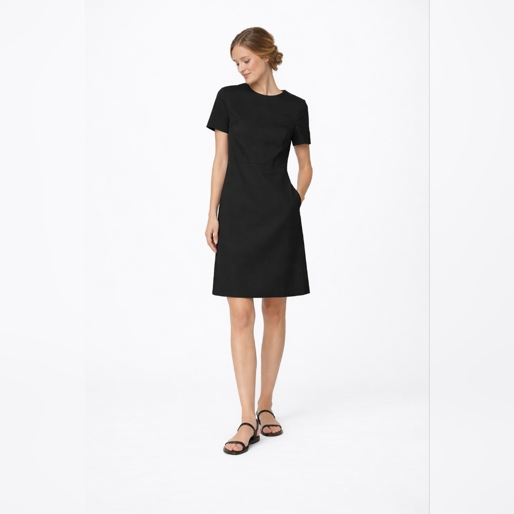 Candace Cameron Bure Black Sheath Mini Dress. Size S.